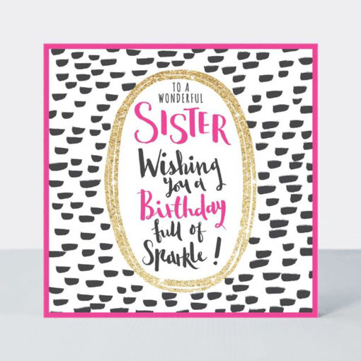 Picture of WONDERFUL SISTER BIRTHDAY CARD